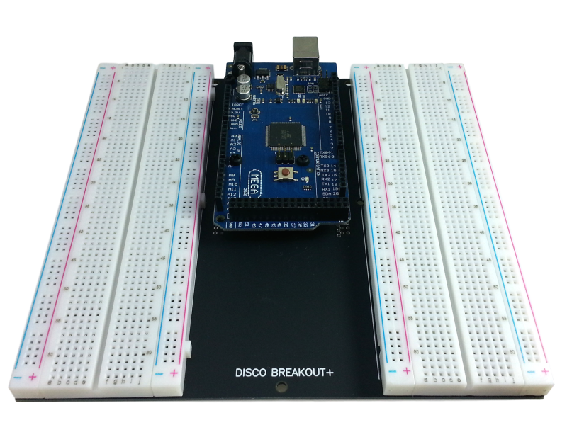 Breakout Baseplate for ArduinoMega