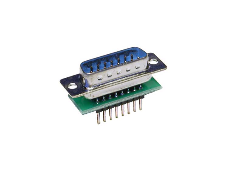 D-Sub Adapters, 15-pin plug