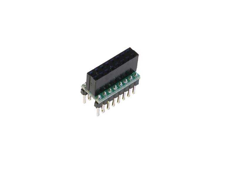 Dual-row Receptacle Adapter, 16-pin