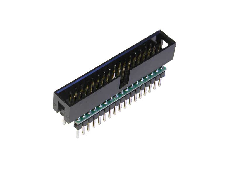 IDC Ribbon Cable-to-breadboard adapter, 34-pin