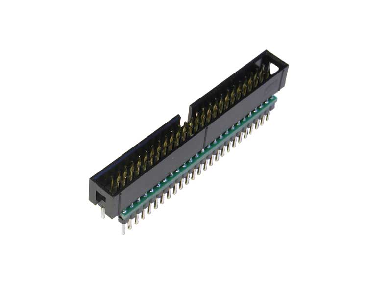 IDC Ribbon Cable-to-breadboard adapter, 50-pin