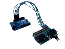 Load image into Gallery viewer, header, double-ended male, single-row, straight, 40-pin