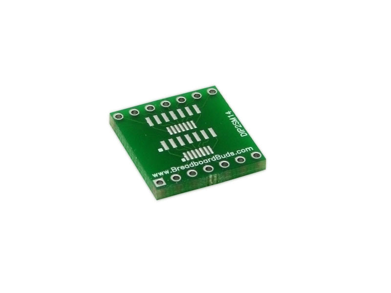 breakout board, TSSOP or SOIC to 14-pin DIP