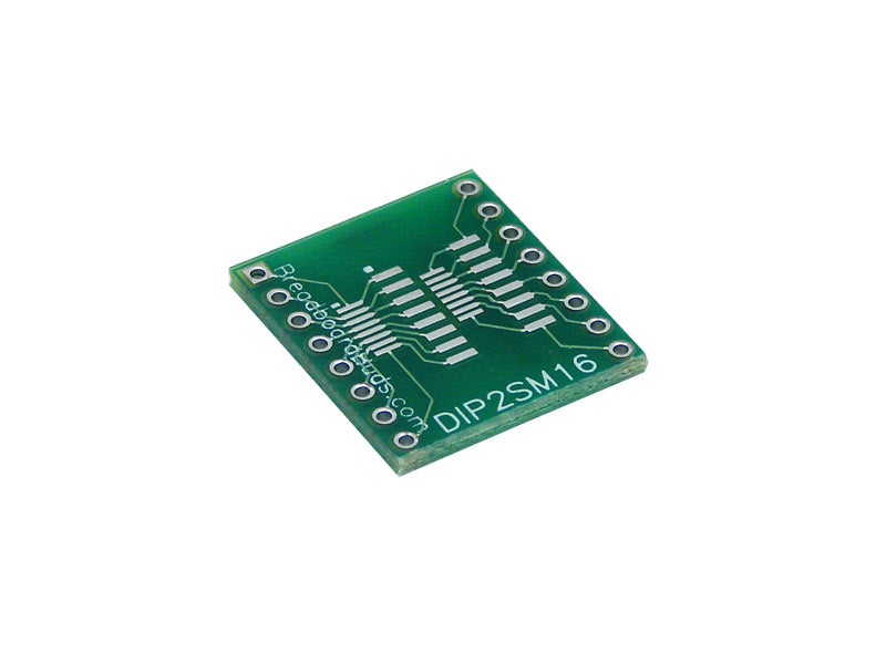 breakout board, TSSOP or SOIC to 16-pin DIP