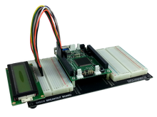 Load image into Gallery viewer, Breakout Baseplate for Adapt9S12 dual-header MCU Modules
