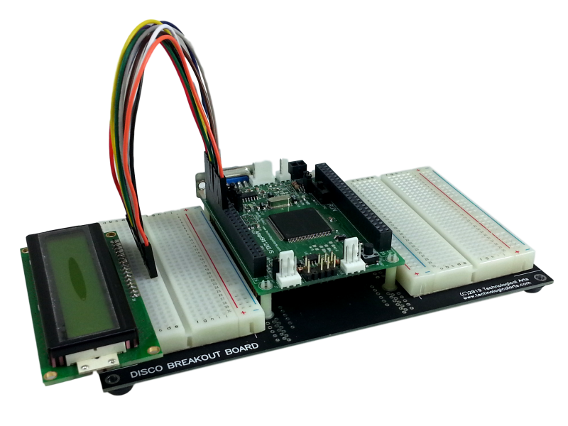 Breakout Baseplate for Adapt9S12 dual-header MCU Modules