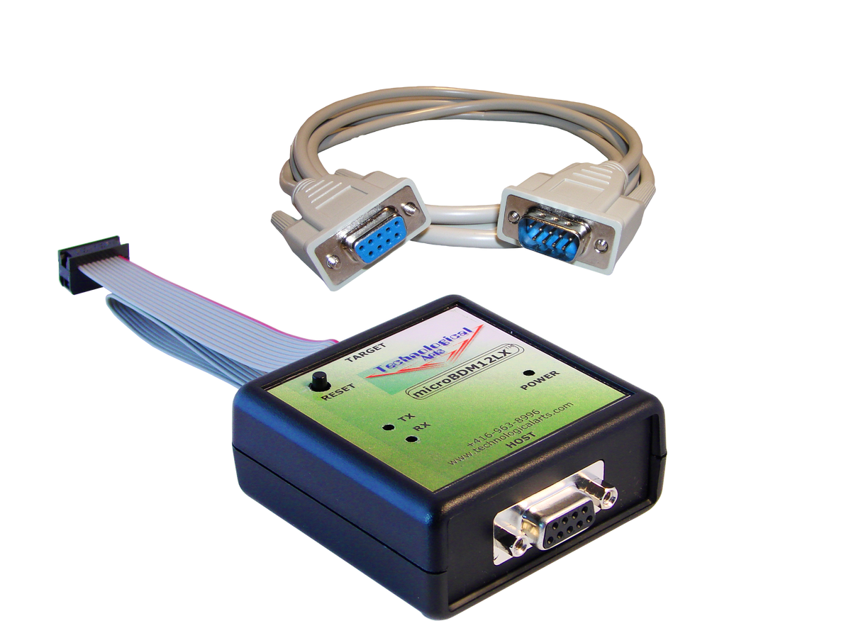 BDM Pod for HC12 and S12 Targets, RS232 Interface – Technological Arts LLC
