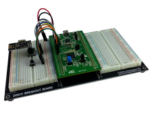 Load image into Gallery viewer, Breakout Baseplate for STM32x0 Discovery Modules
