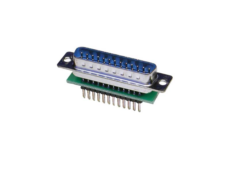 D-Sub Adapters, 25-pin plug