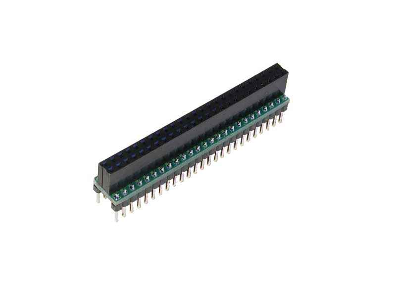 Dual-row Receptacle Adapter, 50-pin – Technological Arts LLC