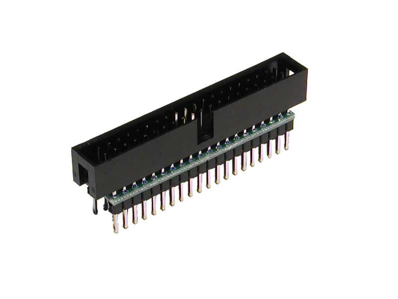 IDC Ribbon Cable-to-breadboard adapter, 40-pin