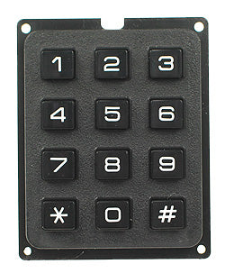 Matrix Keypad, 3x4