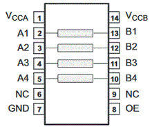 Load image into Gallery viewer, breakout board, level translator, open-drain, 4-channel
