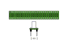 Load image into Gallery viewer, Dual-row Receptacle Adapter, 50-pin
