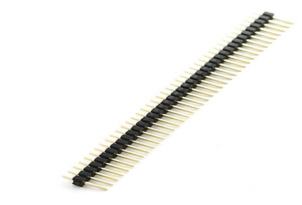 header, male, single-row, straight, 40-pin
